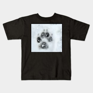 Snow Paws Kids T-Shirt